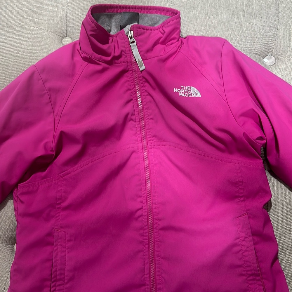 Girls large north face jacket